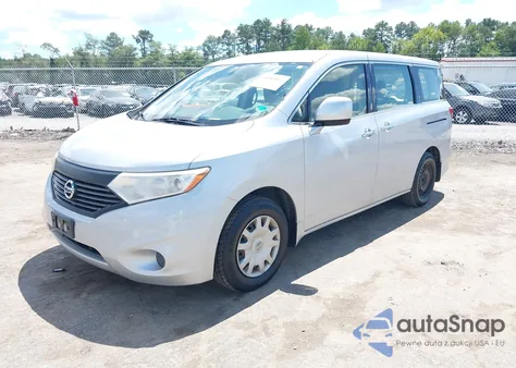 2014 Nissan Quest S z USA, uszkodzony, nr VIN JN8AE2KPXE9103218